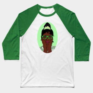 Black Girl Geeks:Tiana Baseball T-Shirt